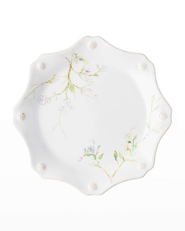 Berry & Thread Floral Sketch Salad Plate - Jasmine